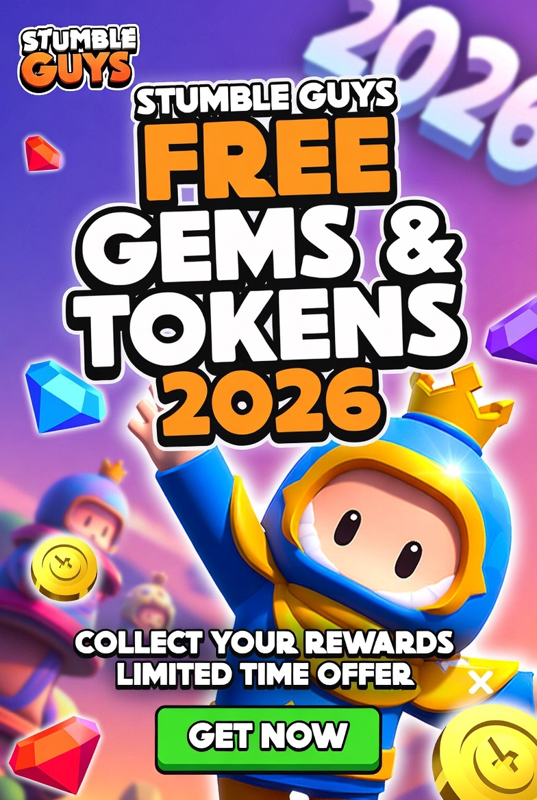 Stumble Guys Free Gems 2026